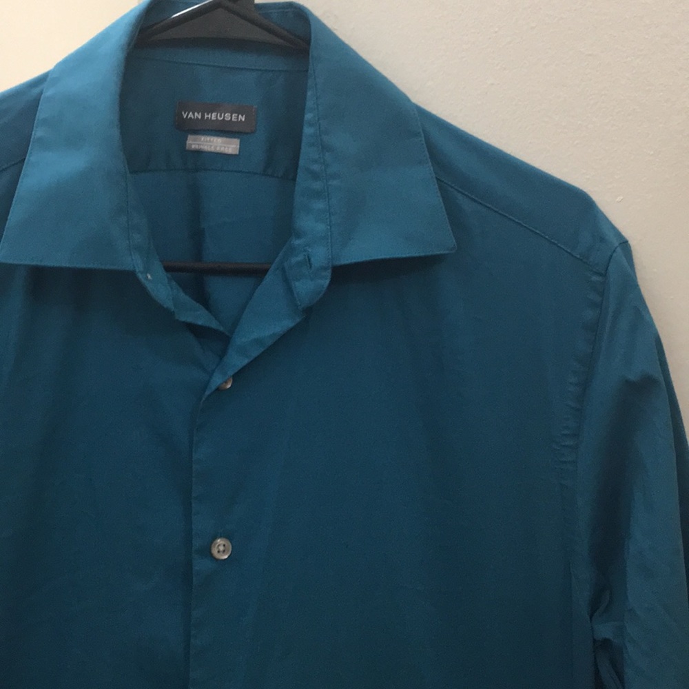 Van Heusen - Fitted WrinkleFree Dress Shirt
